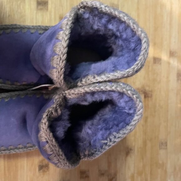 Mou Purple 18 Sheepskin Boot - Size US 5 / 6 - EU 36 - Picture 6 of 16